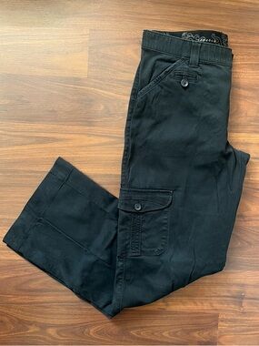 Lee Black Straight Leg Women's Cargo Pants
